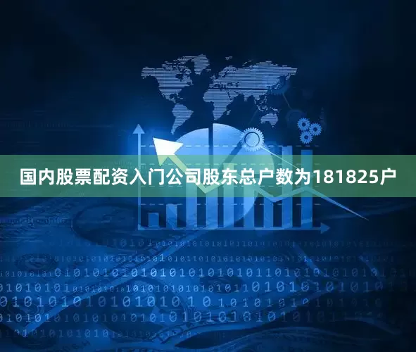 国内股票配资入门公司股东总户数为181825户