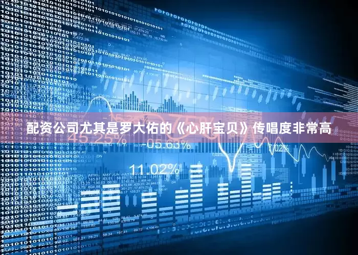 配资公司尤其是罗大佑的《心肝宝贝》传唱度非常高